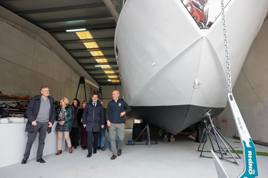 Mañueco, este lunes, en Segovia