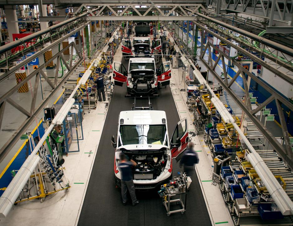 La fábrica de Iveco en Valladolid
