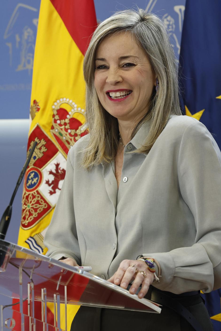 La portavoz de Sumar en el Congreso, Verónica Martínez Barbero