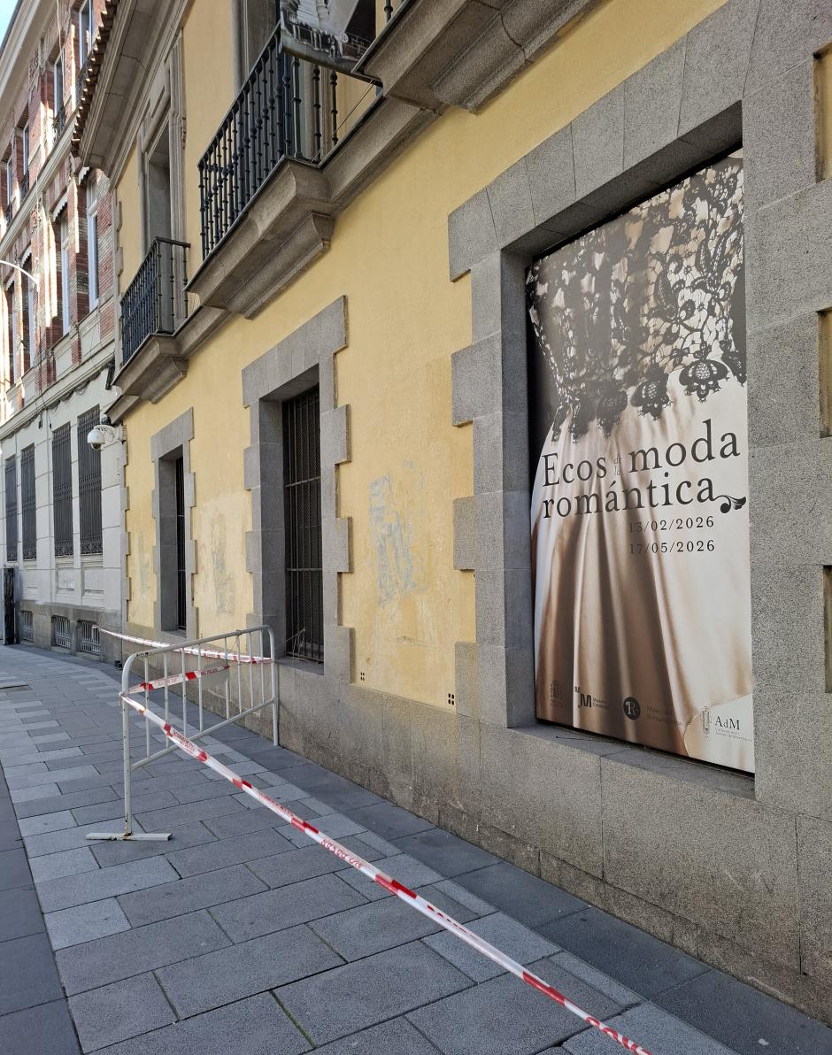 Fachada trasera del Museo del Romanticismo