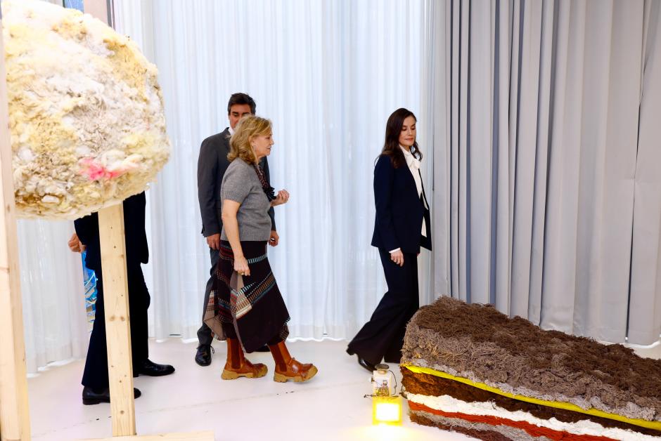 Doña Letizia, en la presentación de la Alianza por la Lana