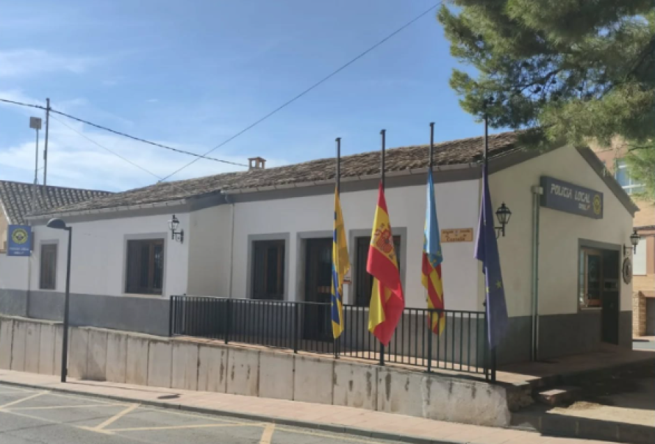 Retén de la Policía Local de Onil (Alicante)