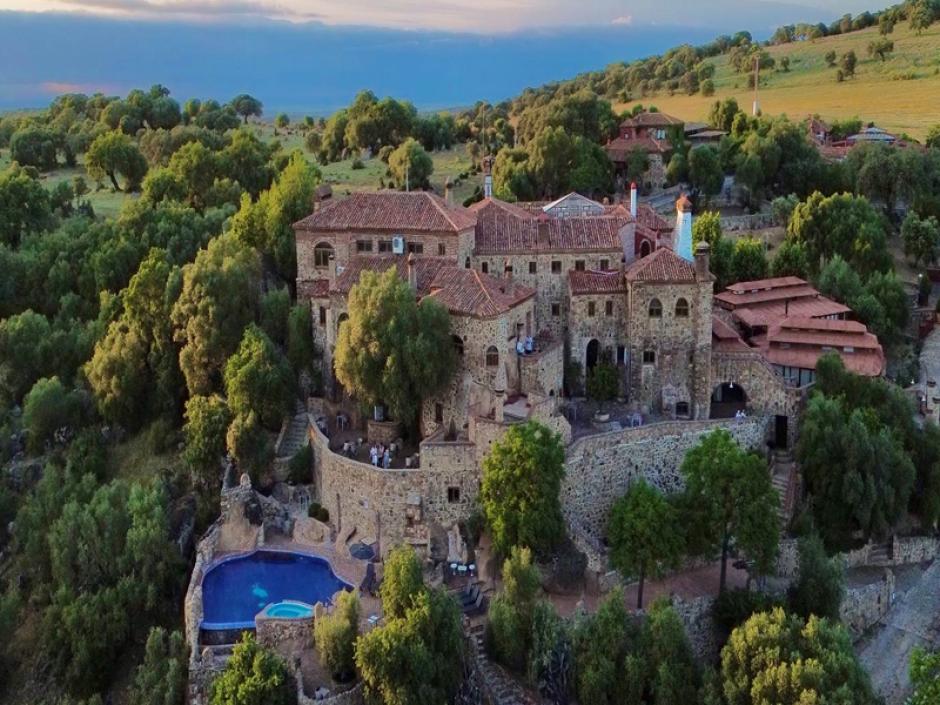 Vista área del Hotel Monasterio Rocamador