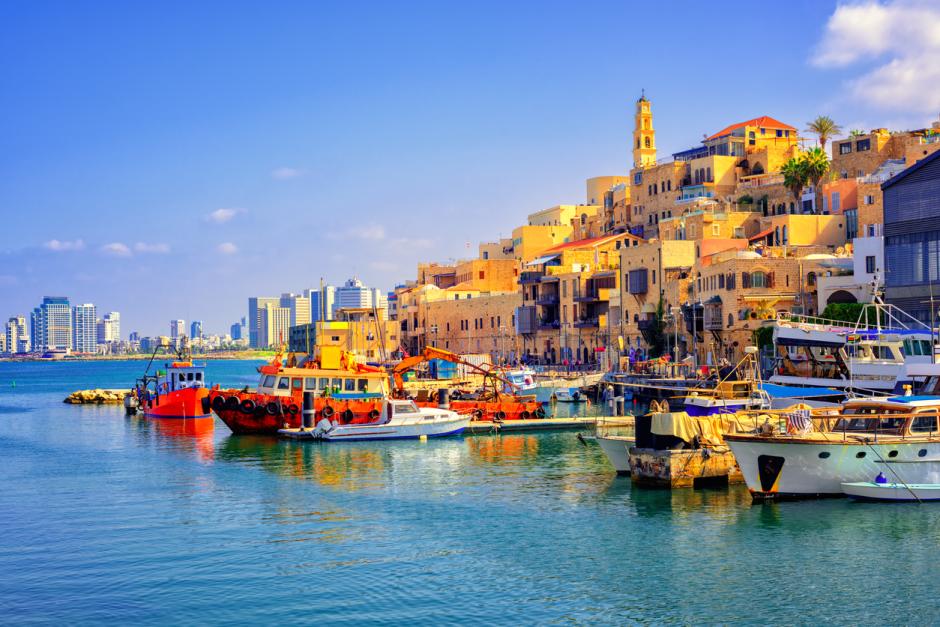 Ciudad antigua de Jaffa y su puerto
