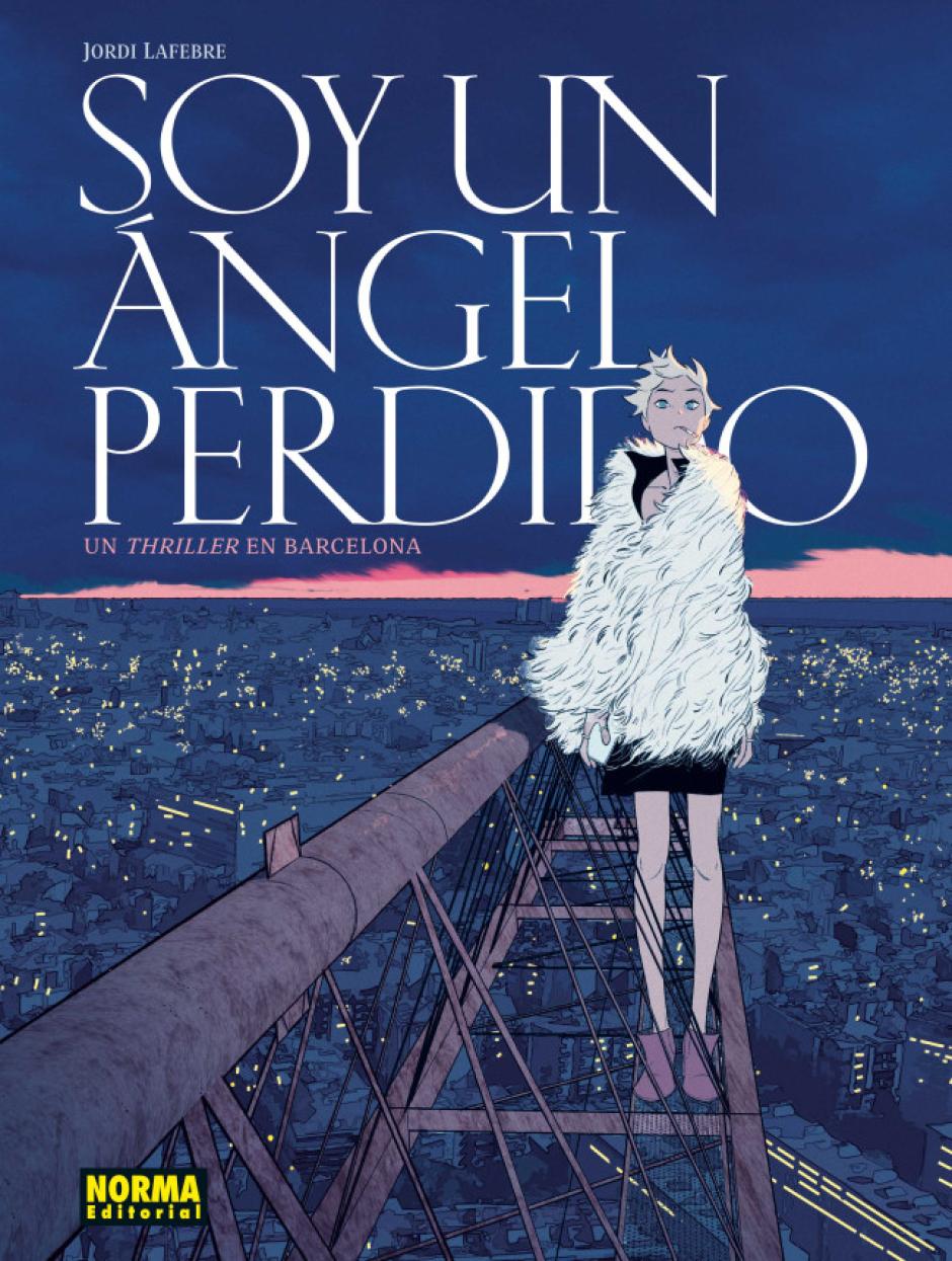 Portada de 'Soy un ángel perdido', de Jordi Lafebre