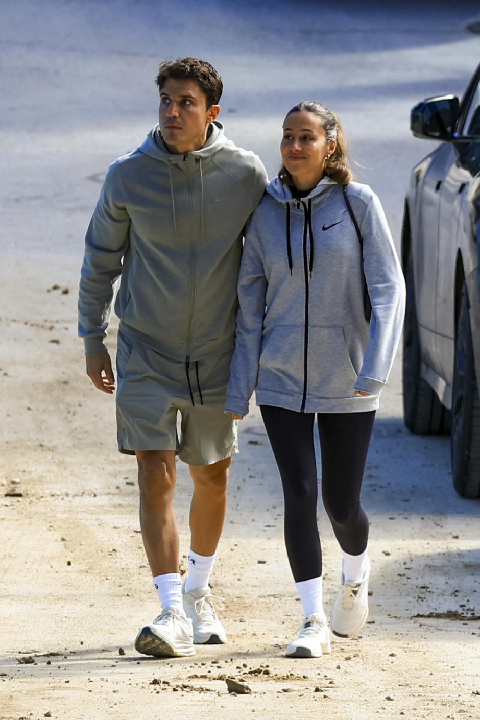 Alex Gonzalez and Carla Virgos in Madrid on Thursday, 19 February 2026.