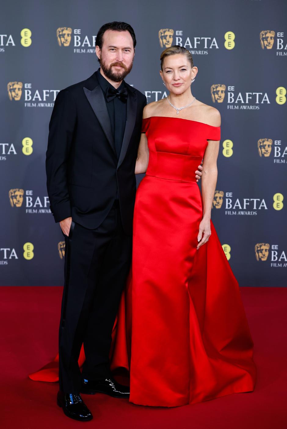LONDON (United Kingdom), 22/02/2026.- US actor Patrick Dempsey (R) and daugther Talula Fyfe Dempsey pose on the red carpet at the EE BAFTA Film Awards 2026 at the Royal Festival Hall in London, Britain, 22 February 2026. The ceremony is hosted by the British Academy of Film and Television Arts (BAFTA). (Cine, Cine, Reino Unido, Londres) EFE/EPA/TOLGA AKMEN
