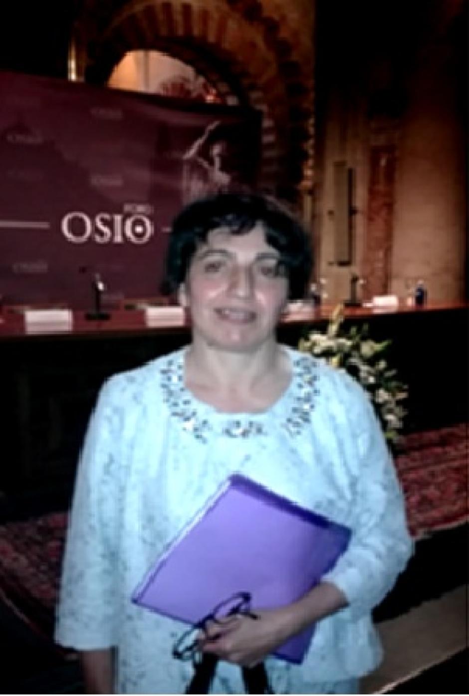 La profesora Amelia de Paz