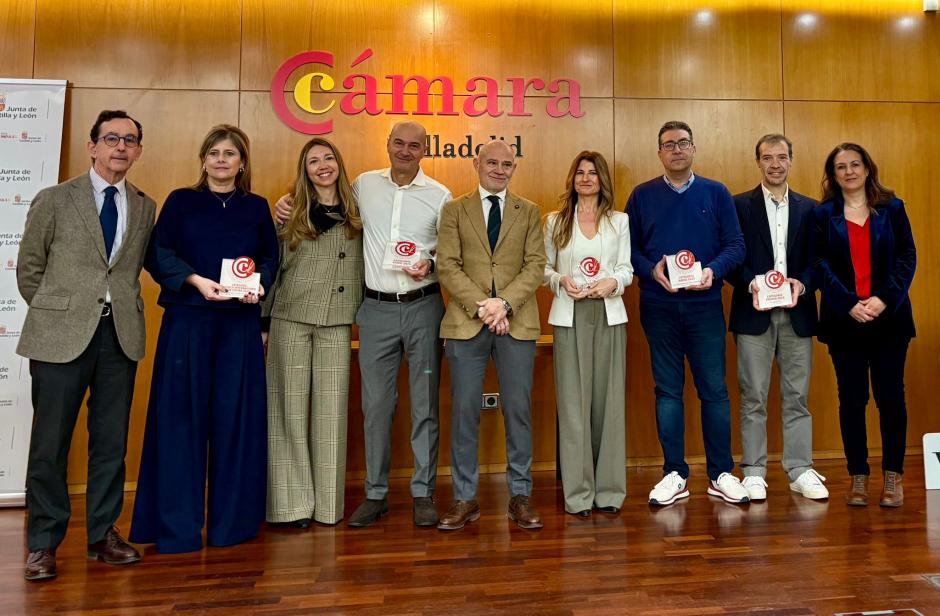 Entrega de los II Premios de Periodismo de la Cámara de Comercio de Valladolid