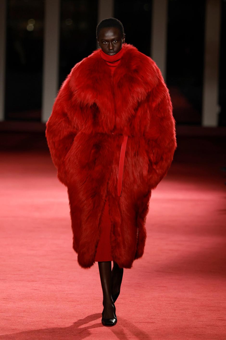 Model on the runway at the Michael Kors fashion show in New York, Fall Winter 2026 Ready To Wear Fashion Week, Runway Look #066
Michael Kors collection, Ready To Wear Fall Winter 2026, New York Fashion Week, USA - 13 Feb 2026 *** Local Caption *** .