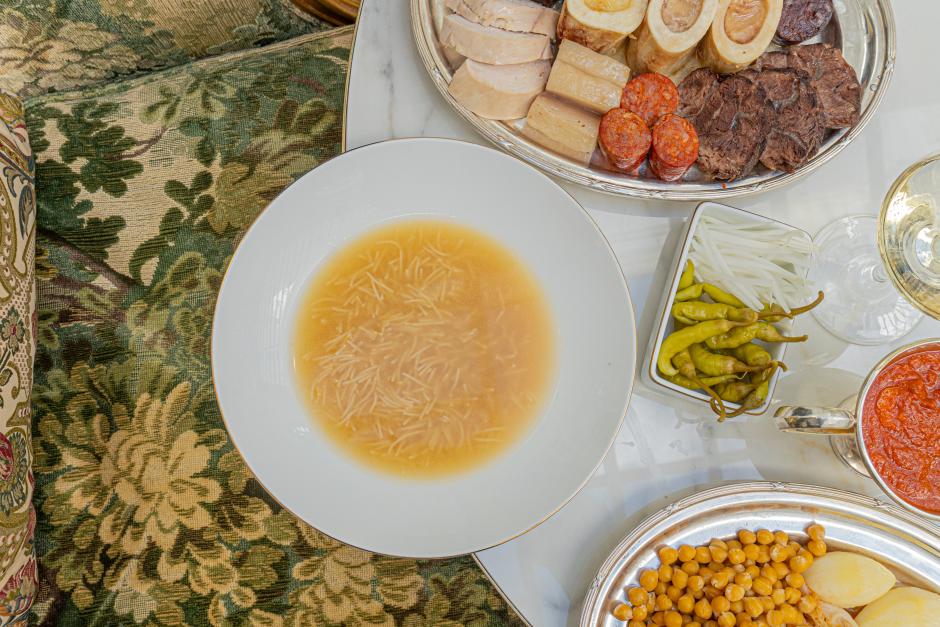 Cocido del restaurante del hotel Ritz