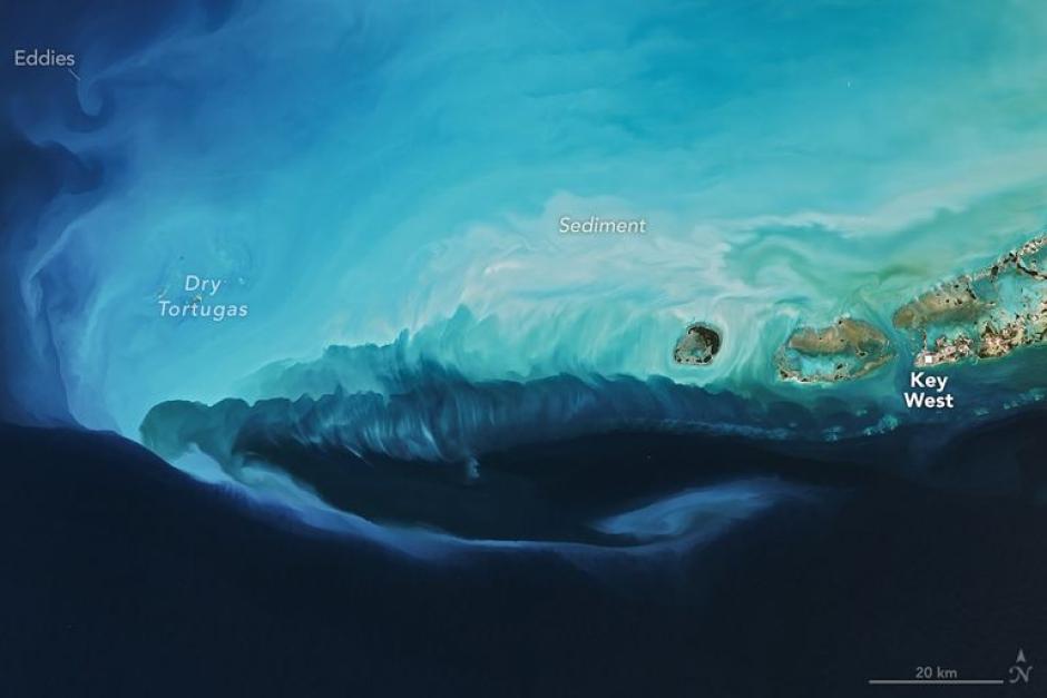 La explosión ártica iluminó la plataforma occidental de Florida