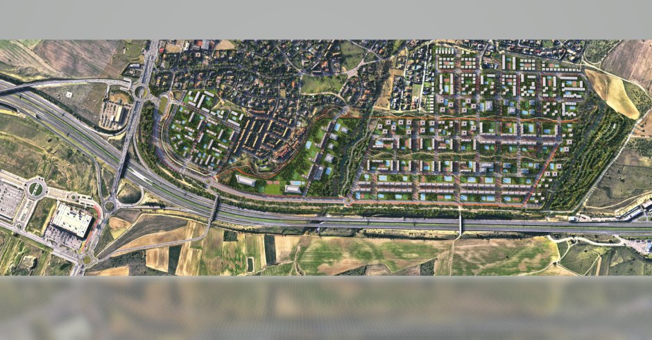 El nuevo barrio de Retamar de la Huerta en Madrid