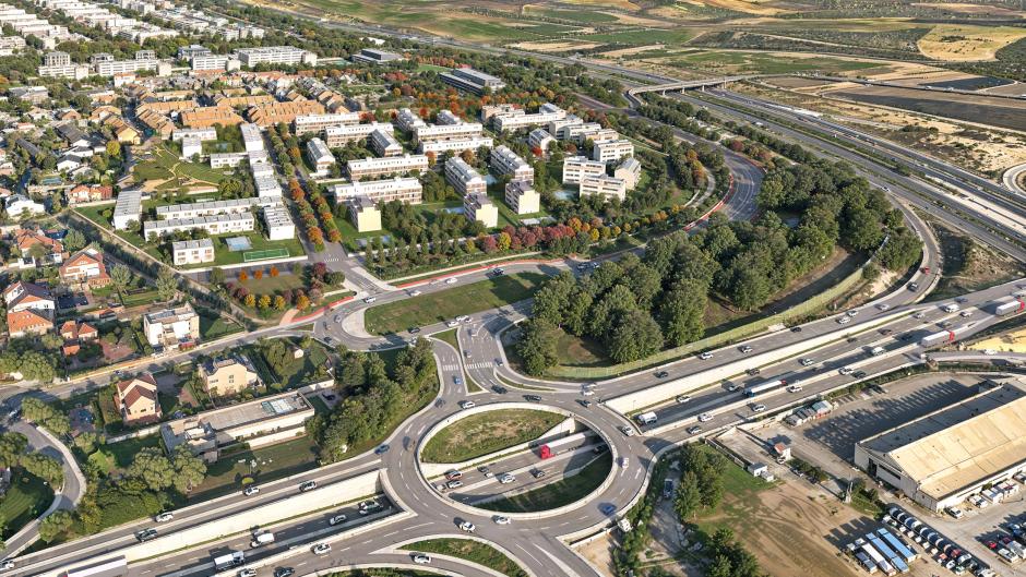 El nuevo barrio de Retamar de la Huerta en Madrid