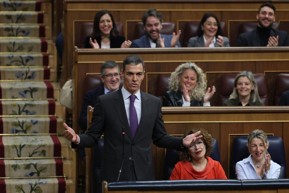 El presidente del Gobierno, Pedro Sánchez