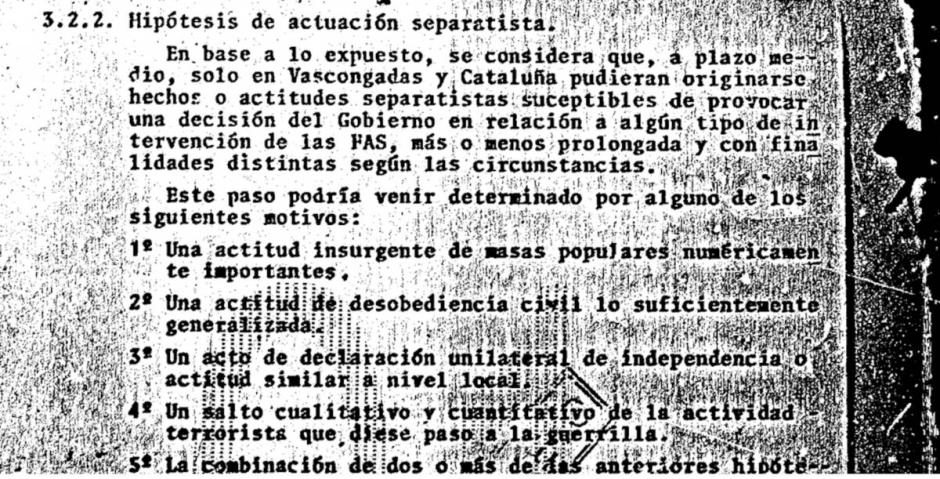 Detalle del documento desclasificado