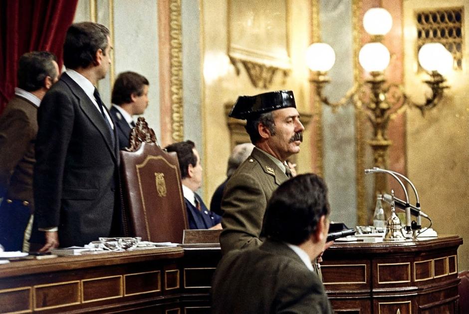 Antonio Tejero, el 23-F