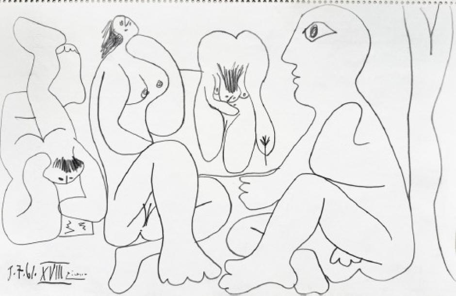 Les déjeuners (1961) de Picasso