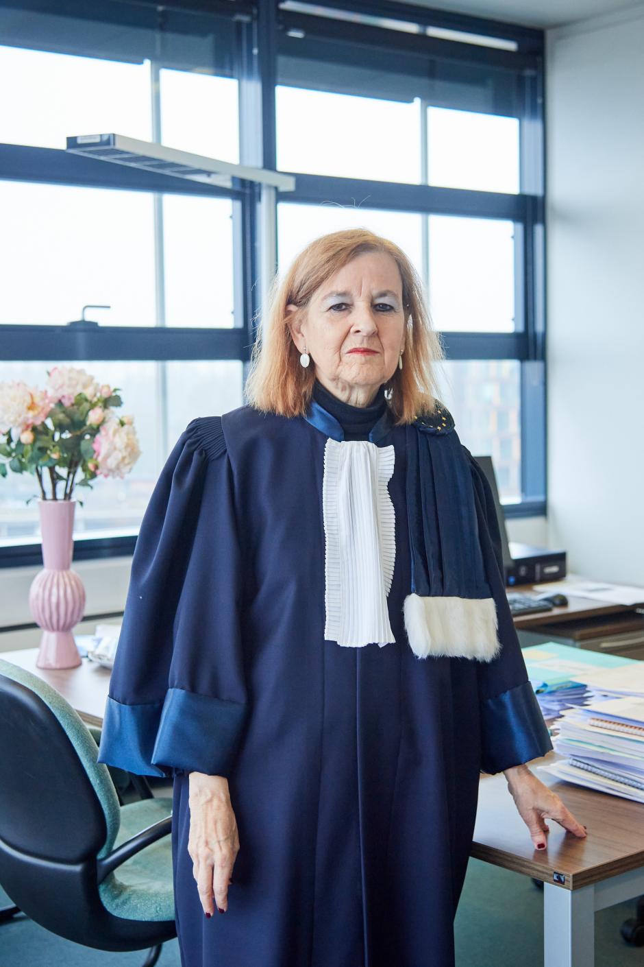 María Elósegui, en su despacho