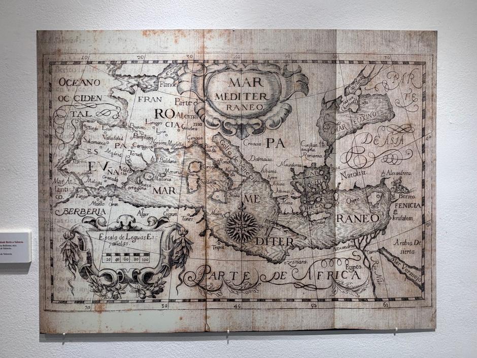 Documento hisórico sobre la travesía del Cristo Salvador desde Beirut hasta Valencia