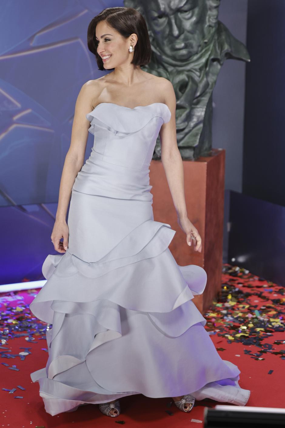 Hiba Abouk at photocall for the 40th annual Goya Film Awards in Barcelona on Saturday 28 February, 2026.