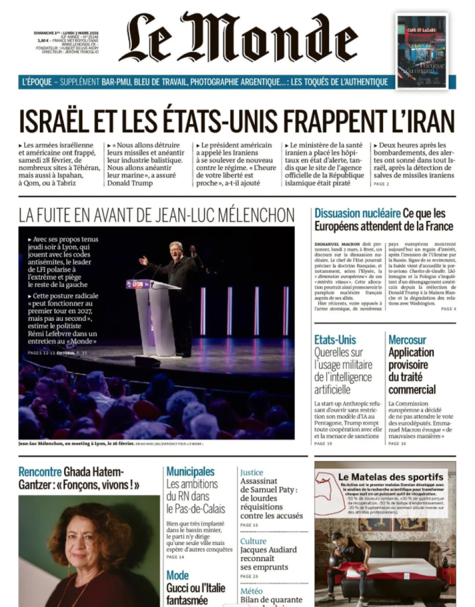 Israel y Estados Unidos atacan a Irán