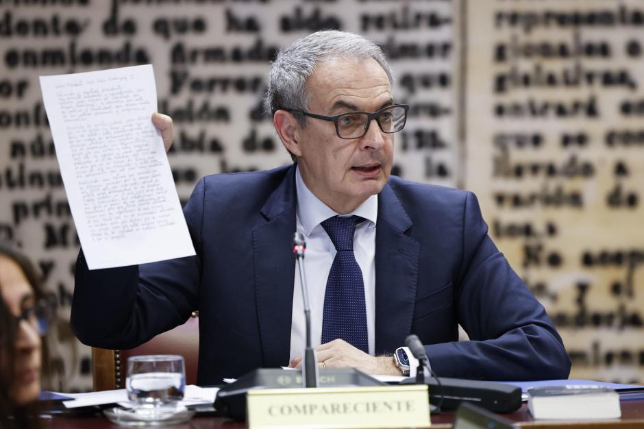 El expresidente del Gobierno José Luis Rodríguez Zapatero