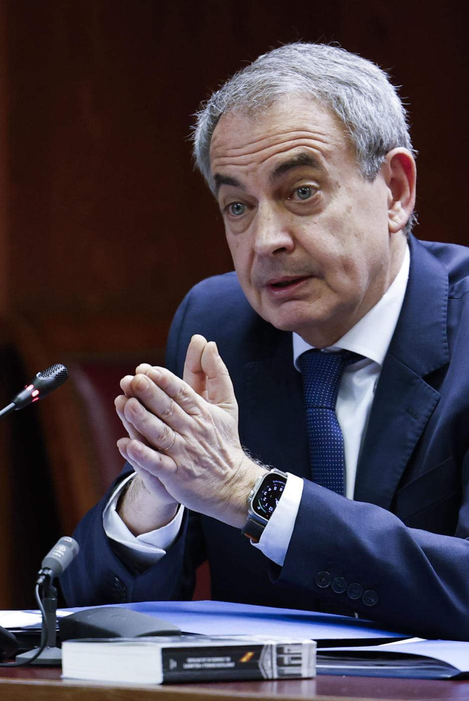 El expresidente del Gobierno José Luis Rodríguez Zapatero