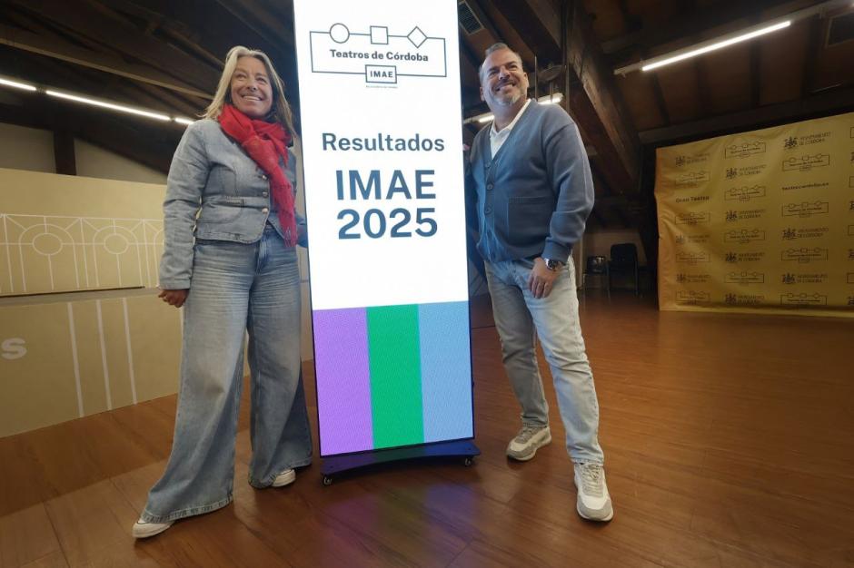 Isabel Albás y Luis Flores