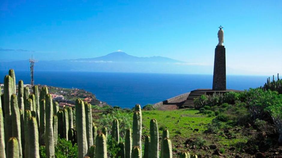 Cristo en la isla de la Gomera (Canarias)