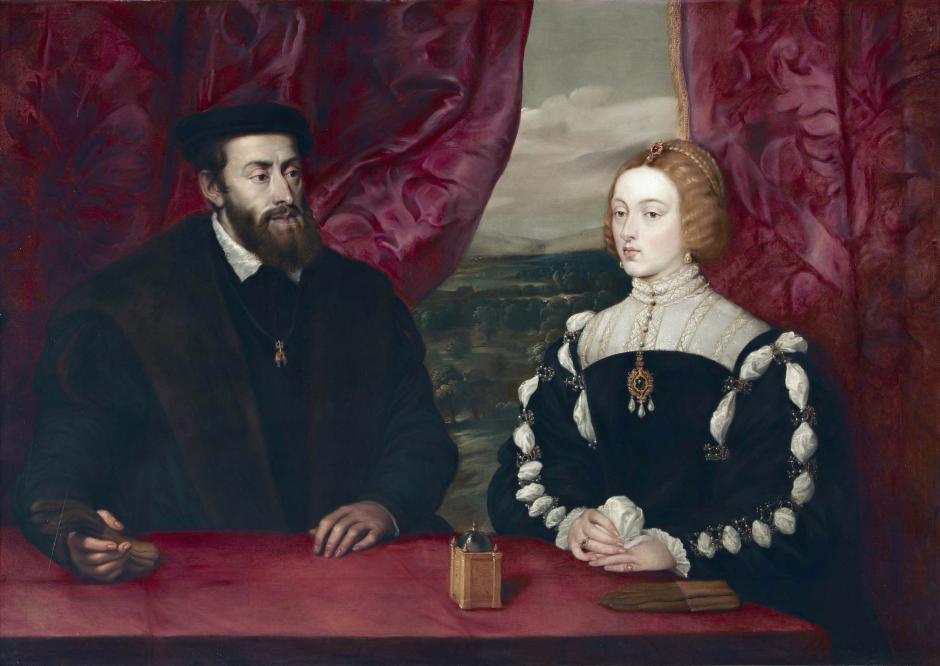 Carlos e Isabel, en un cuadro de Rubens