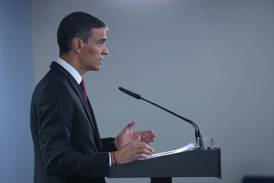 La declaración institucional del pasado 22 de junio, domingo, para anunciar un acuerdo con la OTAN