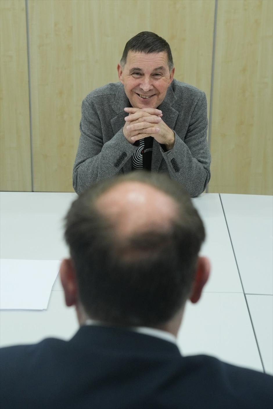 Otegi y Junqueras, frente a frente