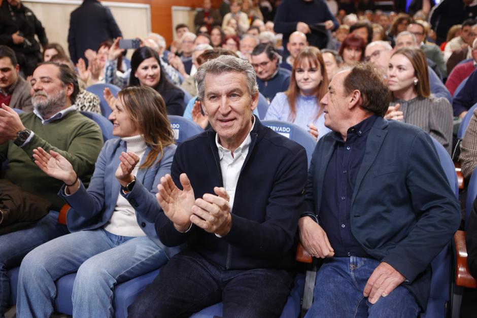 Feijóo, este martes, en un acto del PP en Soria