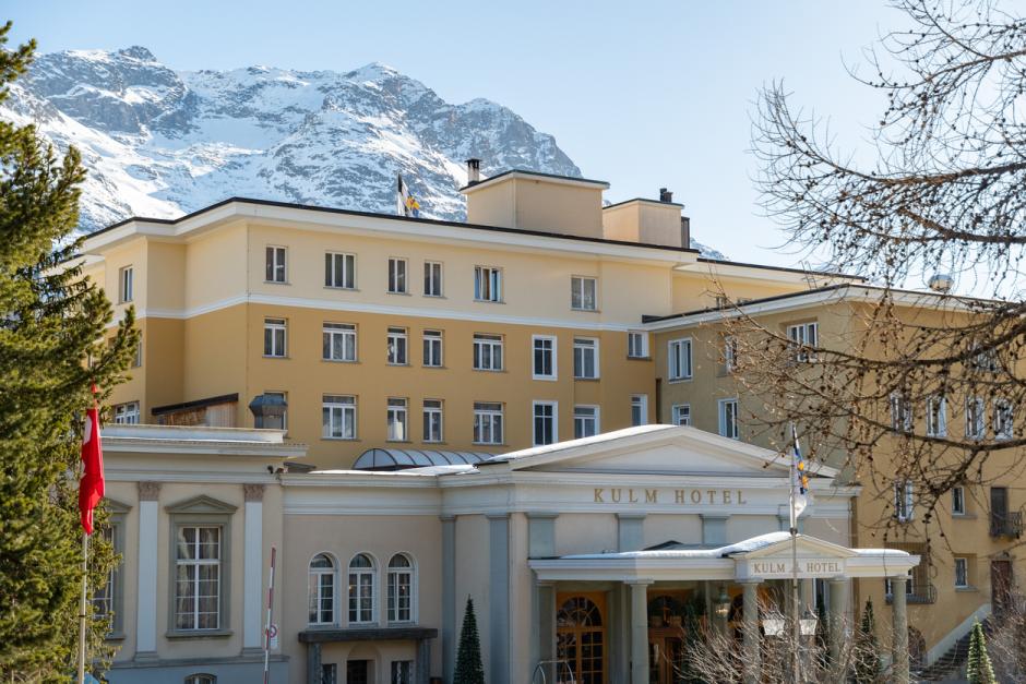 Hotel Kulm en Saint Moritz
