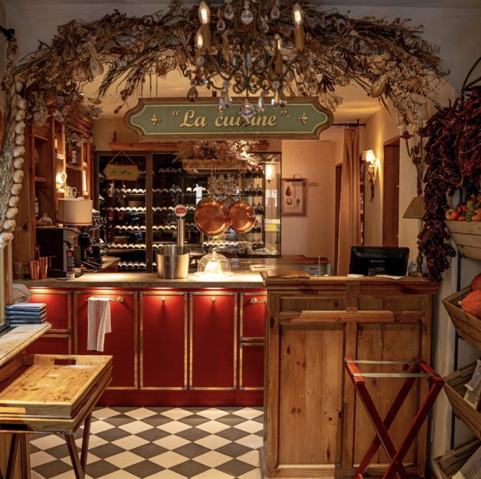 Cocina vista de Le Bistroman