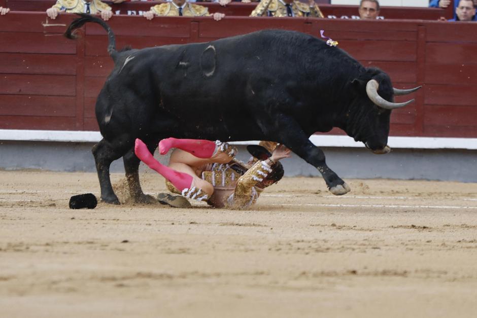 Curandero fue un toro incómodo para el diestro Pepe Moral