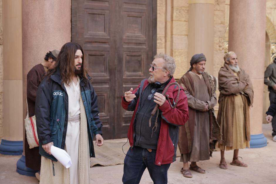 Fotograma de la película, donde se muestra a Jesús