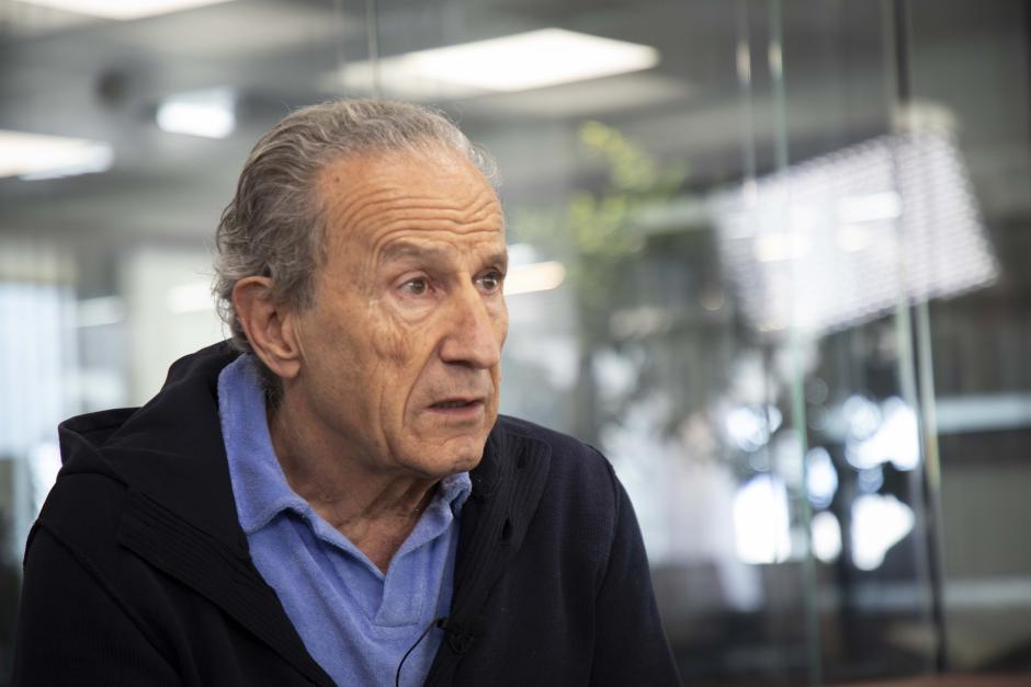 José Antonio Martín Otín en la redacción de El Debate