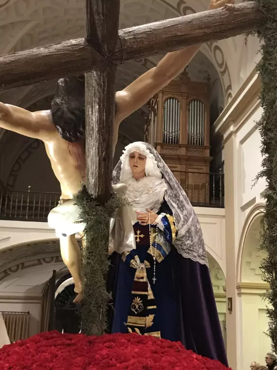 Imágenes de la procesión abulense del Via Matris