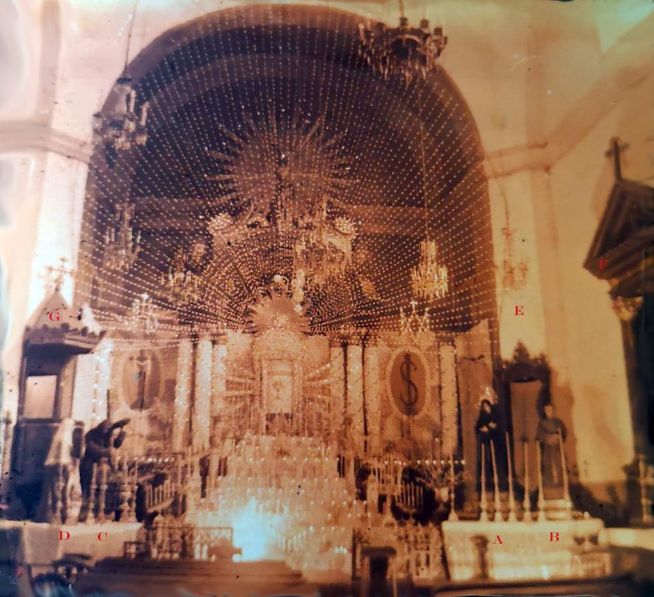 Iglesia de Dolores antes de la furia iconoclasta posconciliar