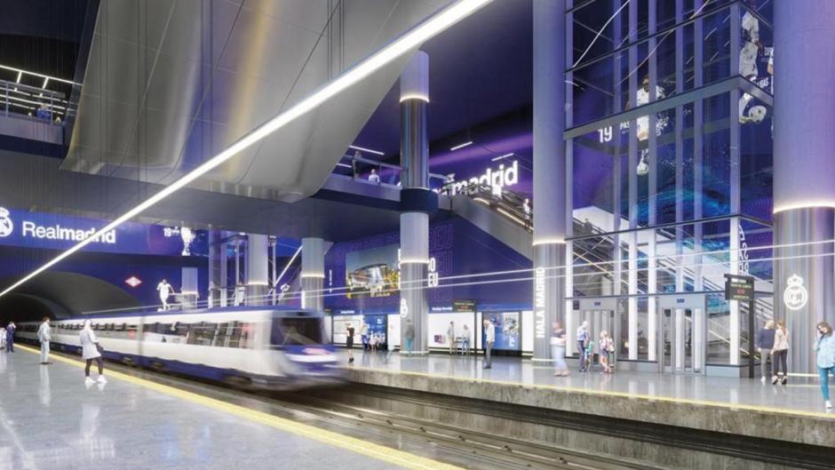 Así lucirá la nueva estación de Bernabéu