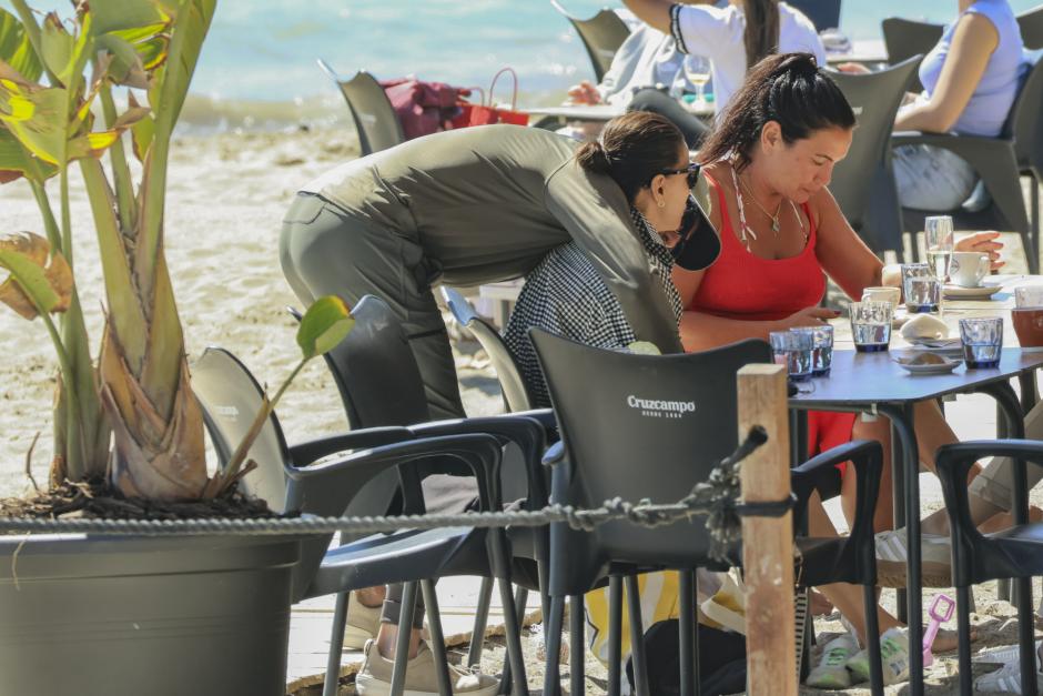 Eva Longoria  y Pepe Bastón en Marbella