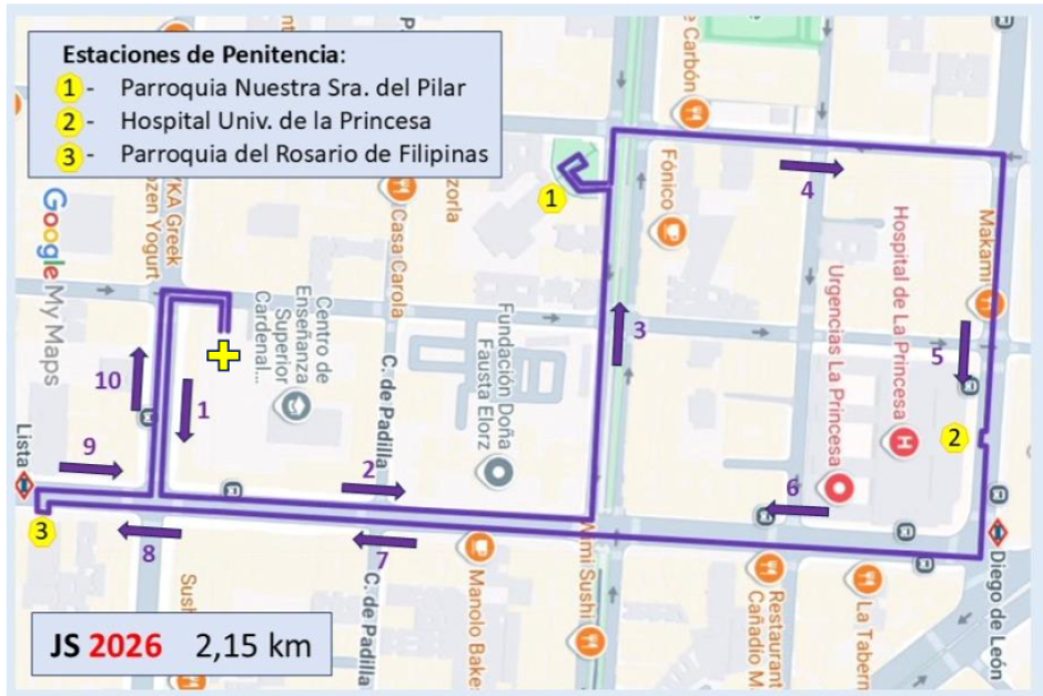 Recorrido Divino Cautivo