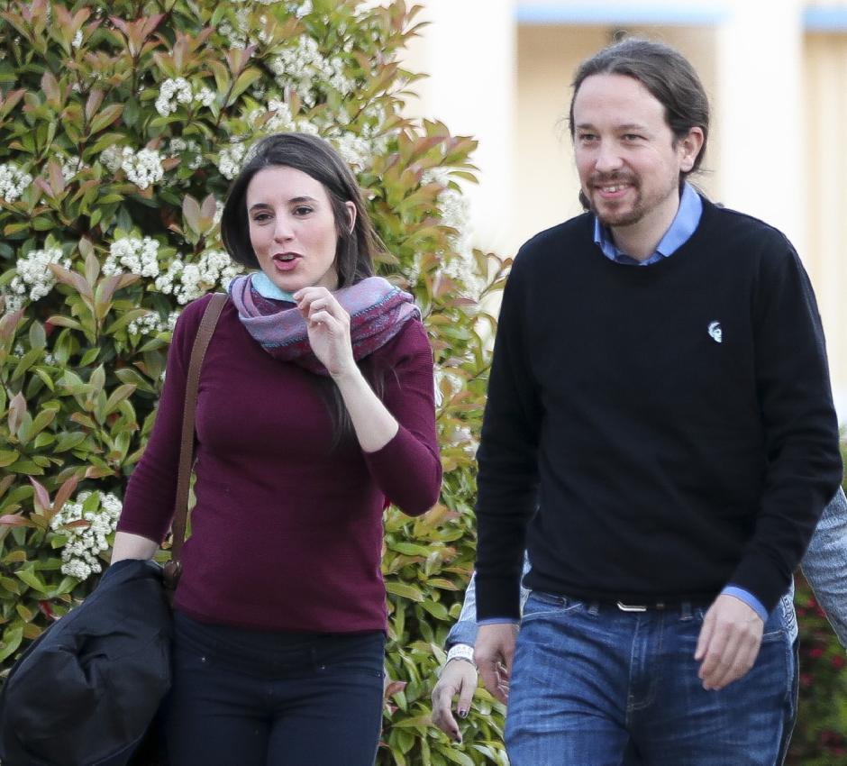 Iglesias y su pareja Irene Miontero