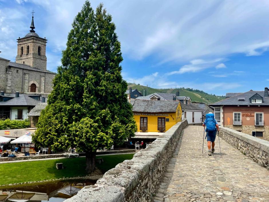 El Puente de los Peregrinos, en Molinaseca