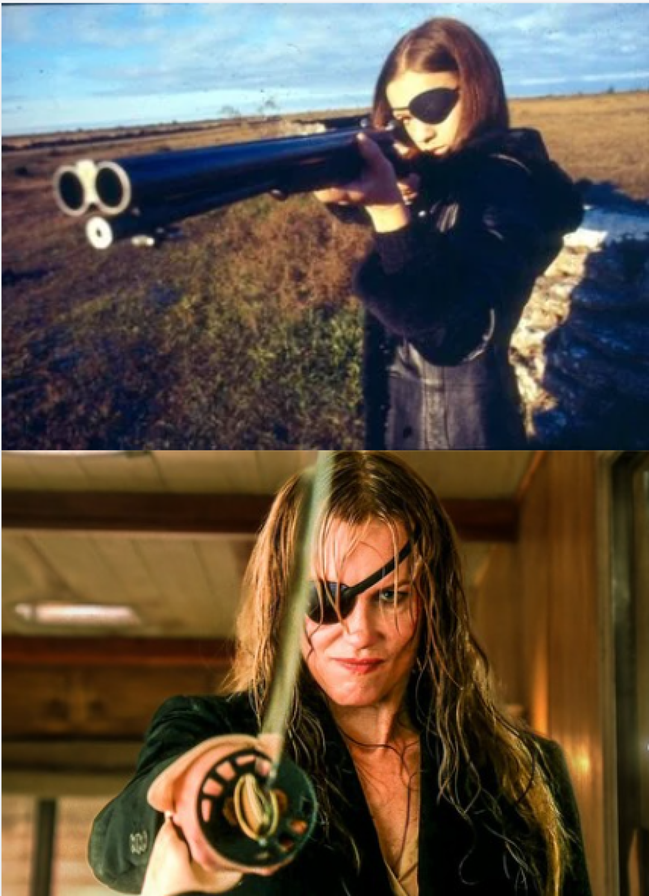 El parche, otro guiño de Kill Bill