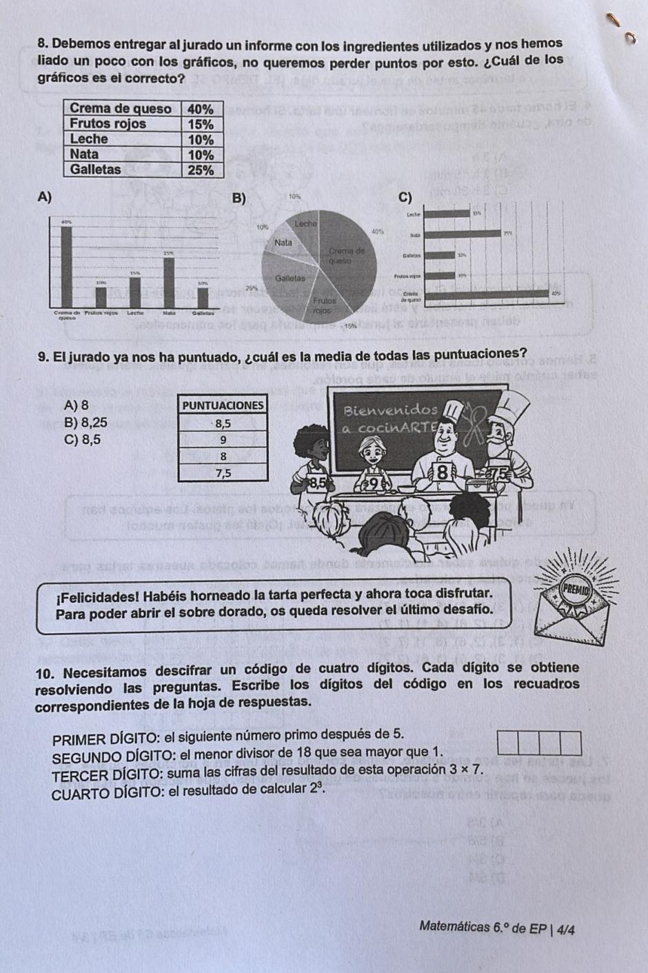 Problemas de matemáticas 2