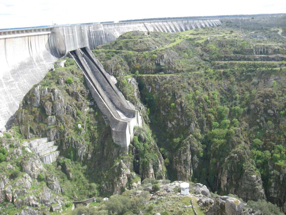 El salto de Villarino, en Salamanca