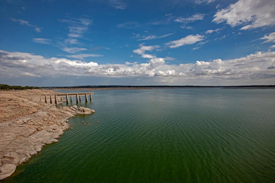 El embalse de la Almendra, en Salamanca, el tercero con mayor capacidad de España